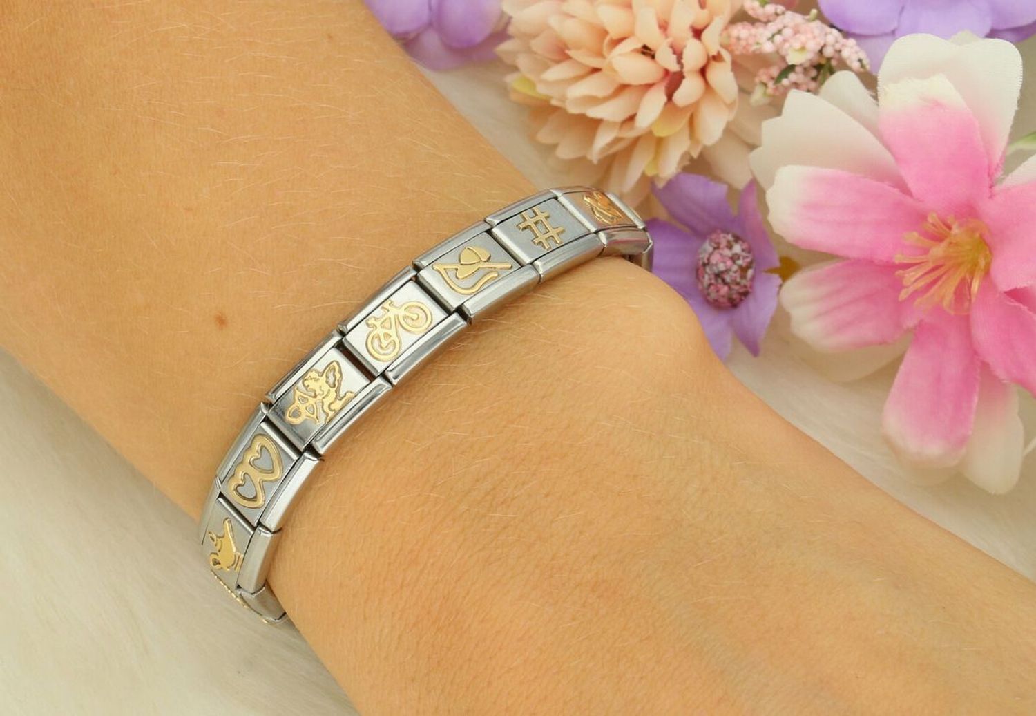 Nomination - Link 18K zawieszka złoto 'Amor' 030116 07 biżuteria nomination nomination zawieszki nomination baza.jpg